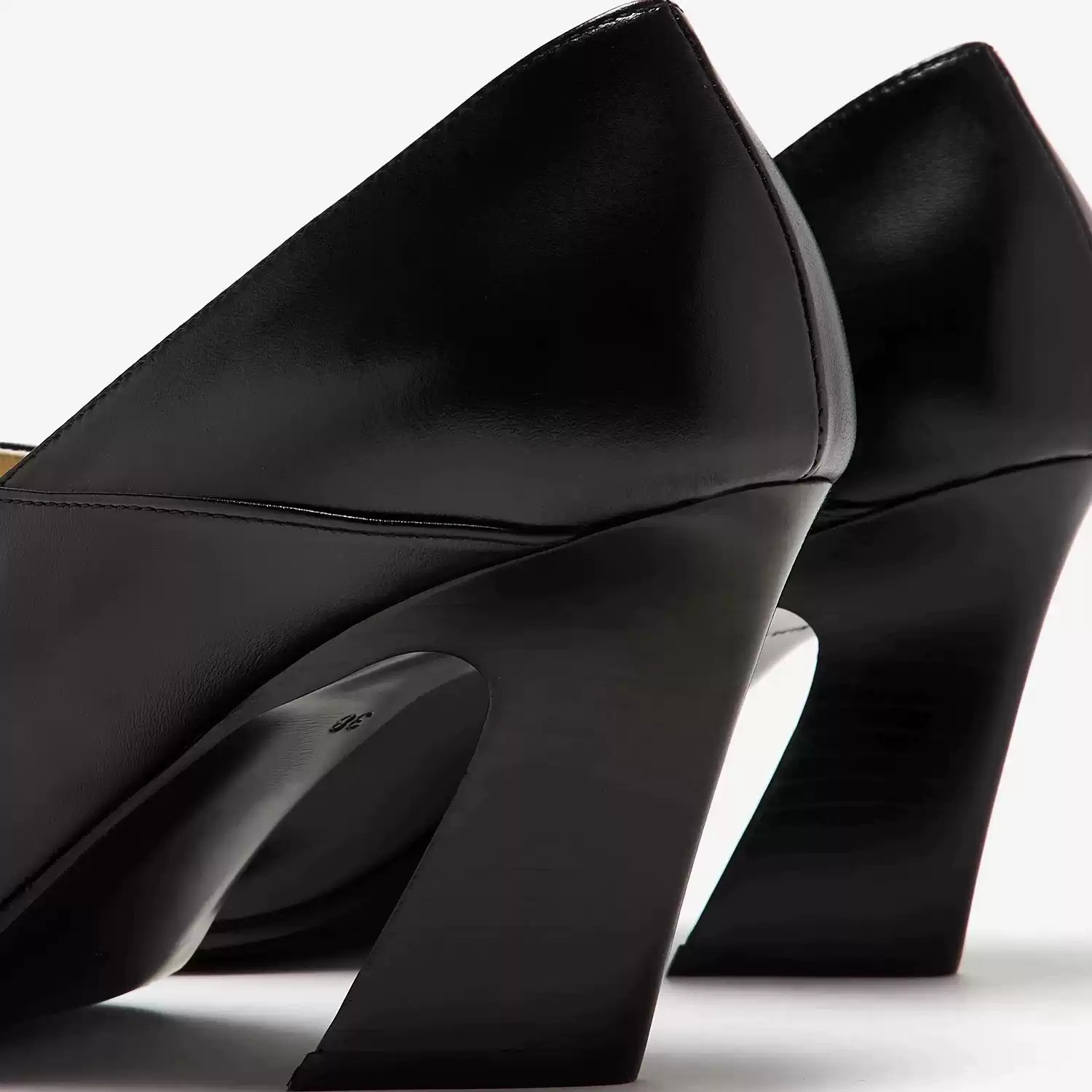 Damskie czarne skórzane czółen – Women Formal Office Wear Shoes recenzja i cena
