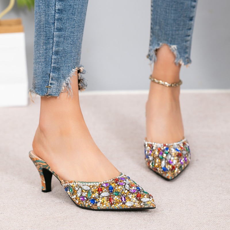 Luksusowe klapki na koturnie z – Kitten Heel Women recenzja i cena