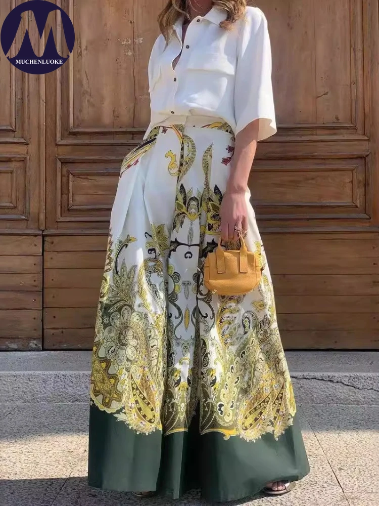 Damski letni komplet dwuczęści – Women Formal Wear Tops recenzja i cena
