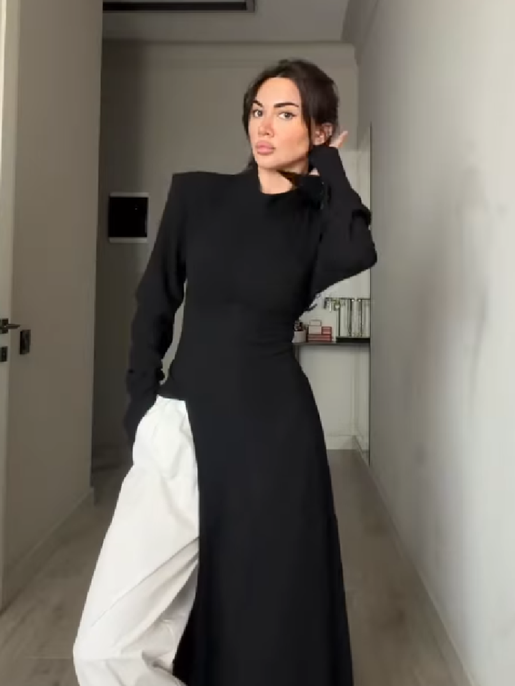 Elegancka damska sukienka maxi – Women Formal Wear Tops recenzja i cena