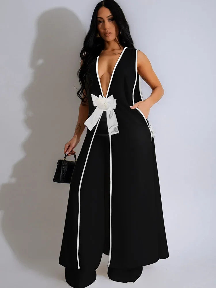 Muszka Aplikacje Dekolt w szpi – Women Formal Wear Tops recenzja i cena