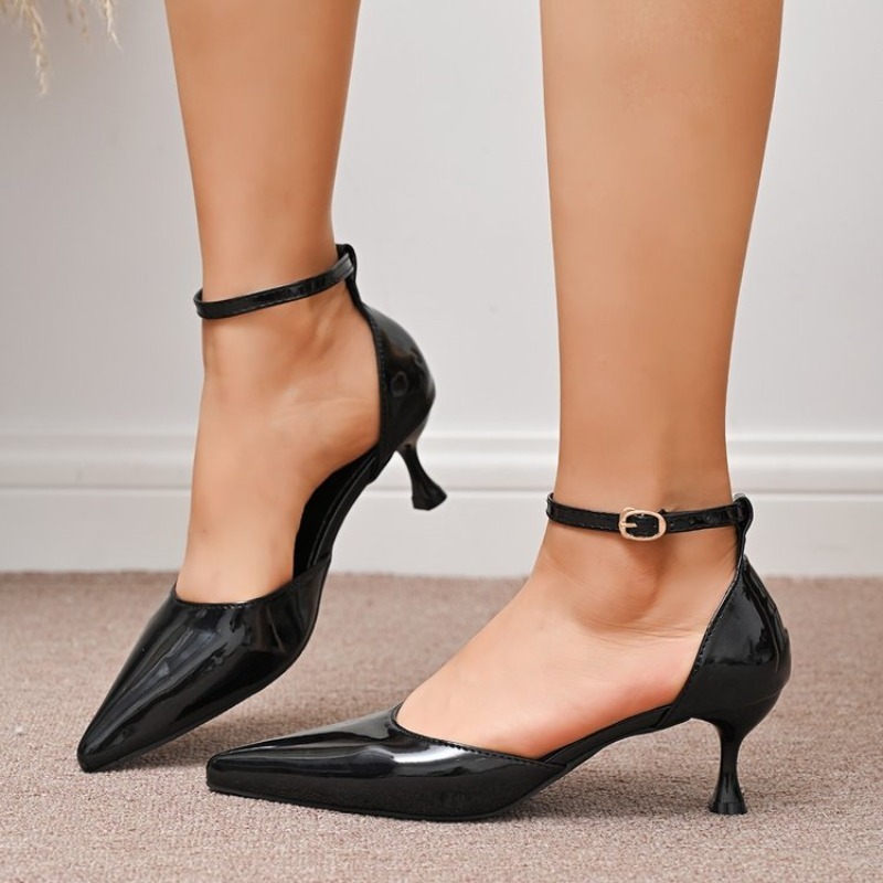 Czółenka damskie z ostrym nosk – Kitten Heel Women recenzja i cena